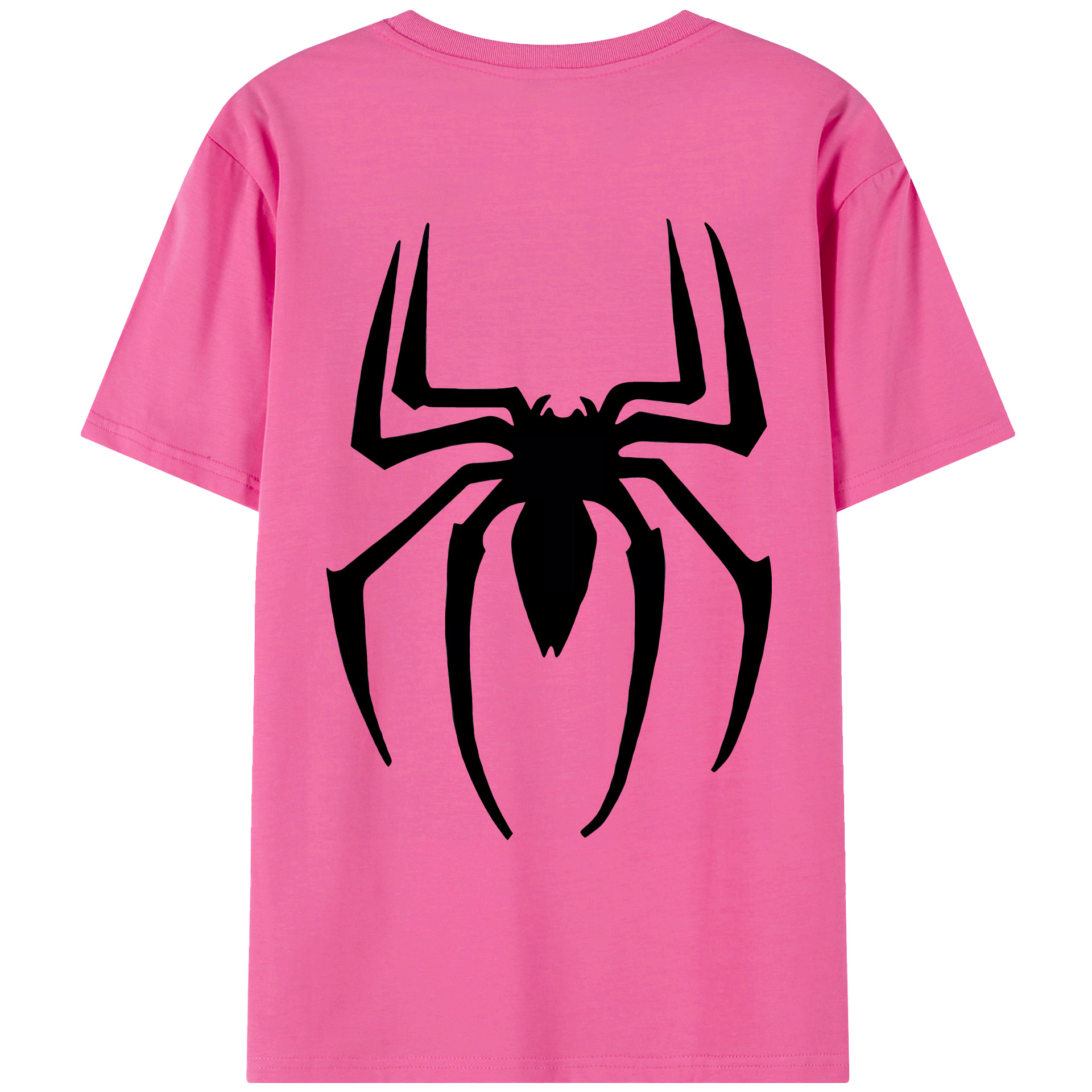（画像用） Spider Man スパイダーマン レディース半袖Tシャツ(バックプリント)